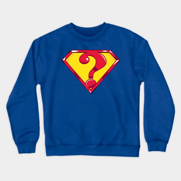 Super Question Crewneck Sweatshirt by detective651